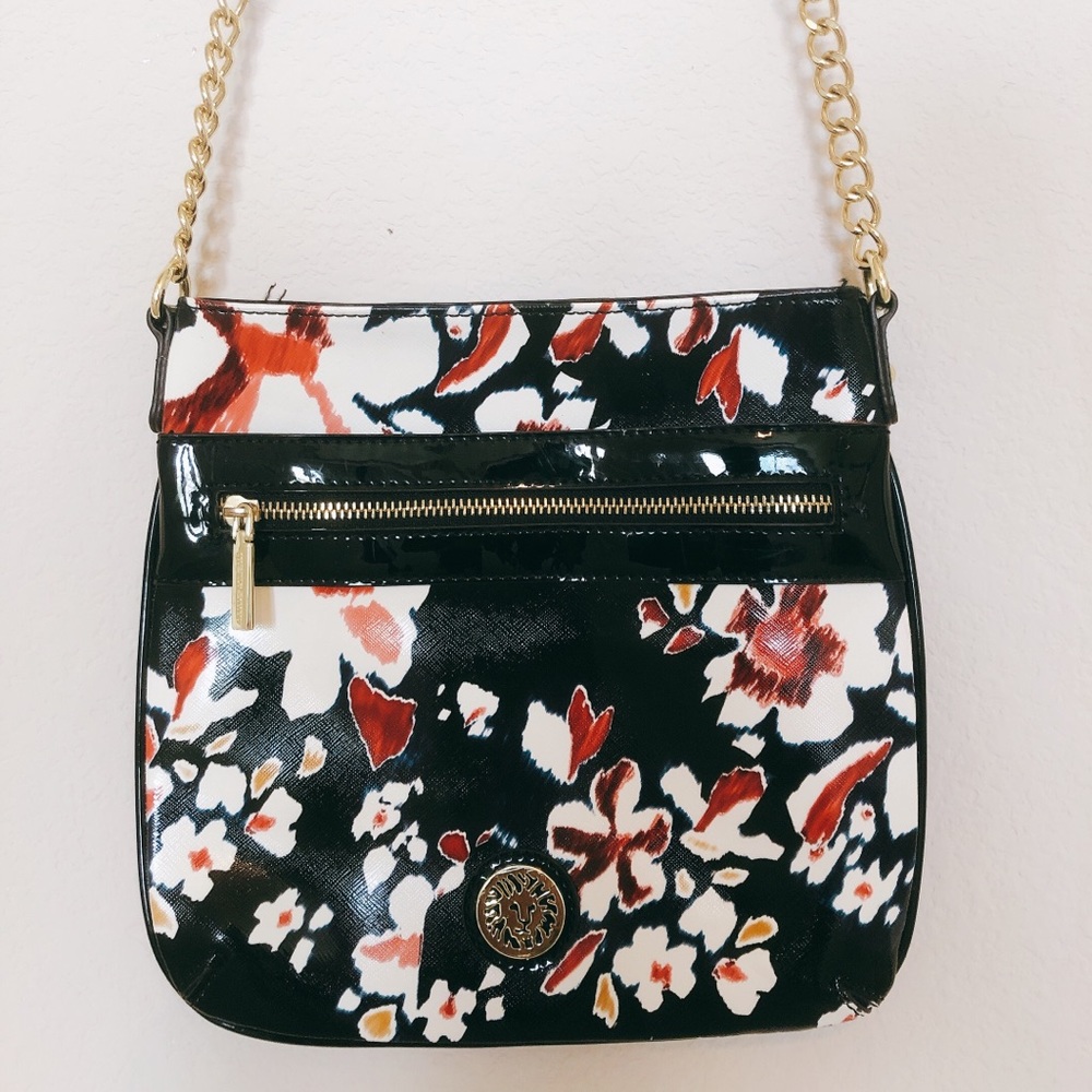 Anne Klein cherry blossom crossbody